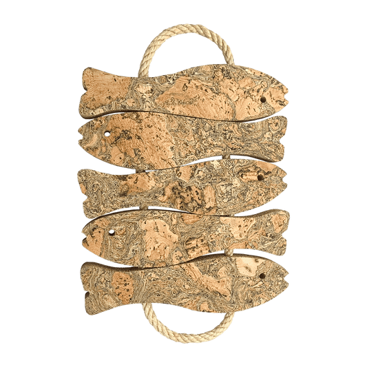 CorkHouse Corkstone 5 Fish Cork Hot Pad
