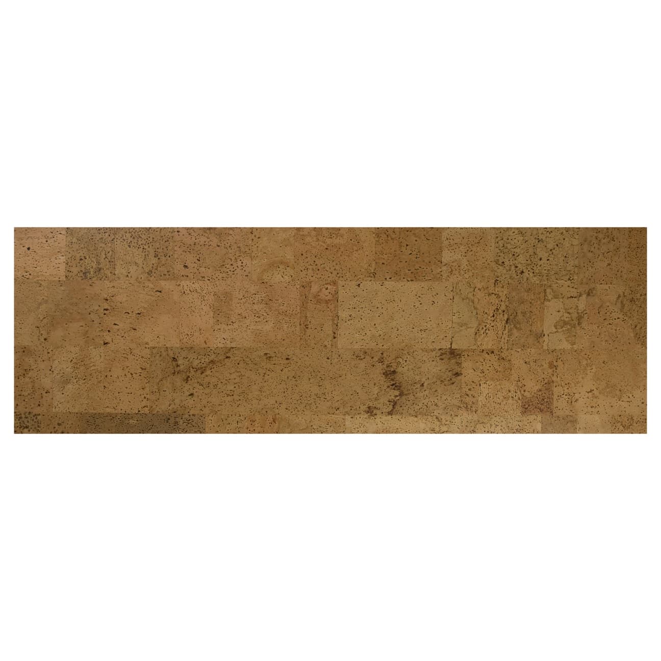 Harmony cork floatinf floor tile on a white background