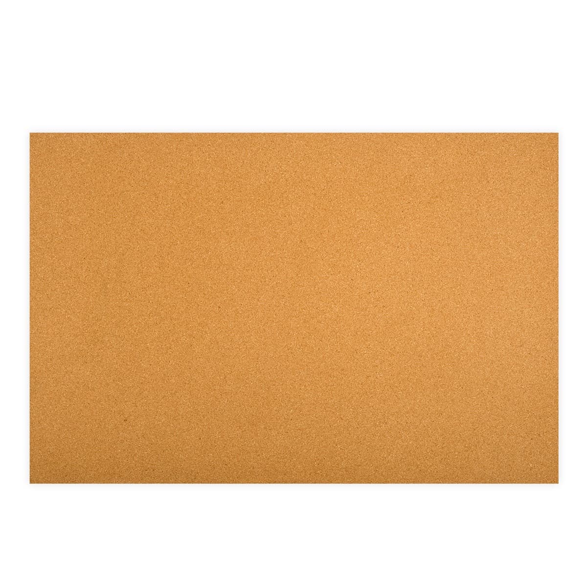 Rectangular CR117 high density cork sheet on a white background