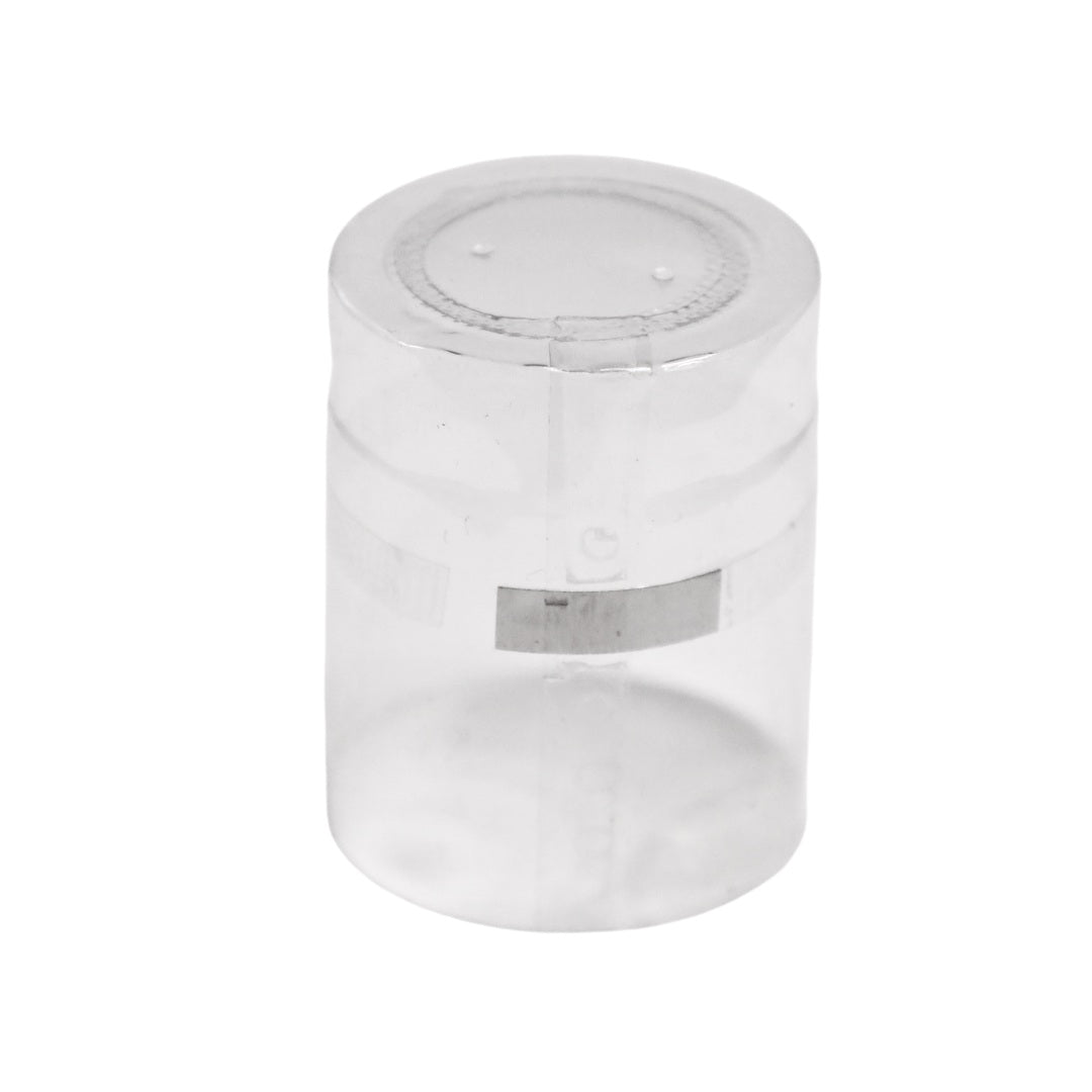 Limited Stock - Clear Preformed Shrink Caps | 32Bx40mm - Carton of 7,700