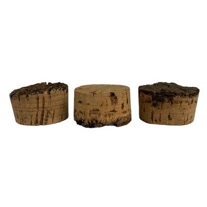 Rough Natural Top Cork Stopper - BT01 - Bag of 30 (Limited Stock)