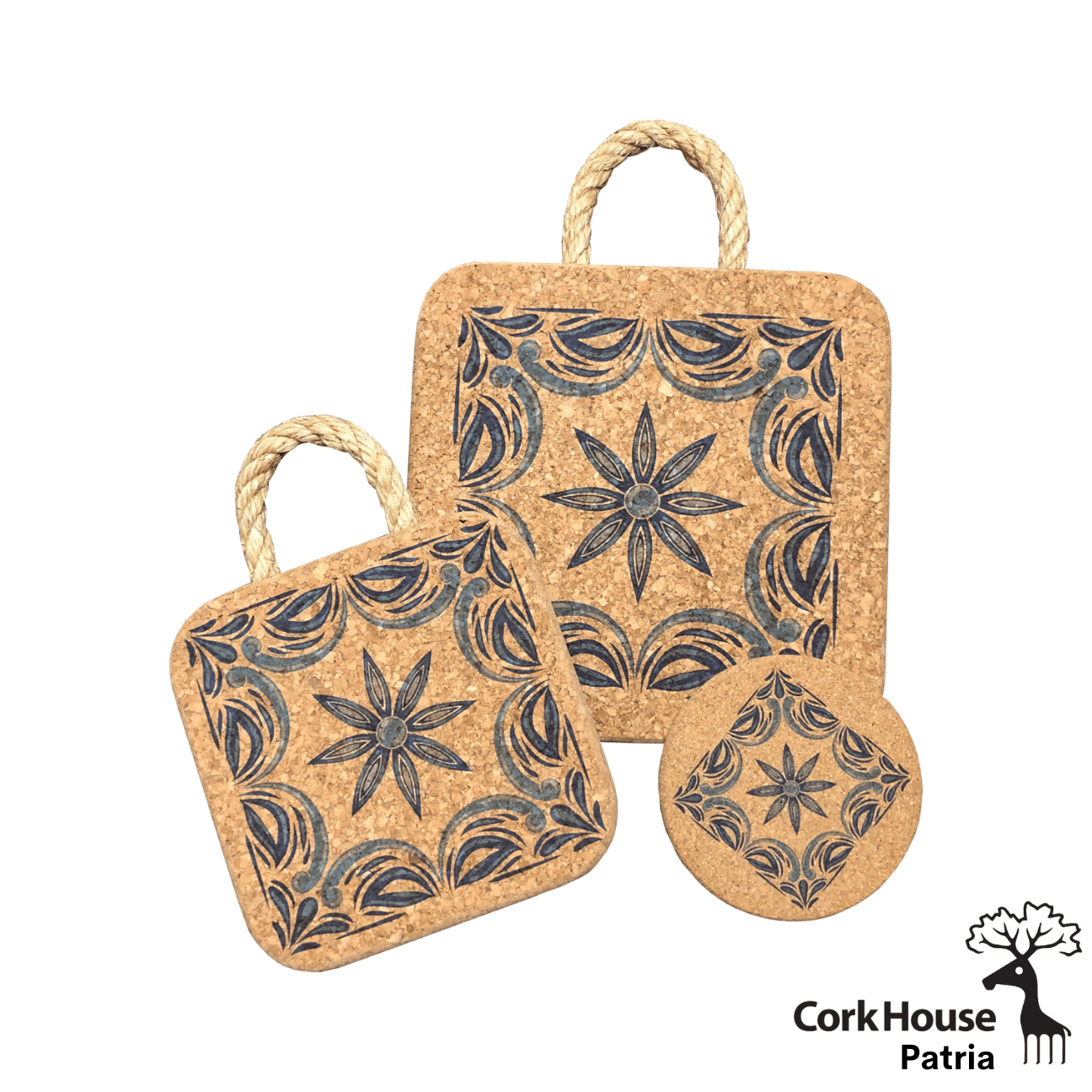 CorkHouse CorkHouse Special Tile pattern Hot pads