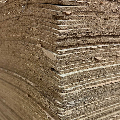 Nazare Glue Down Cork Floor, Unfinished with Untrimmed Edges | Lot of 350 Tiles