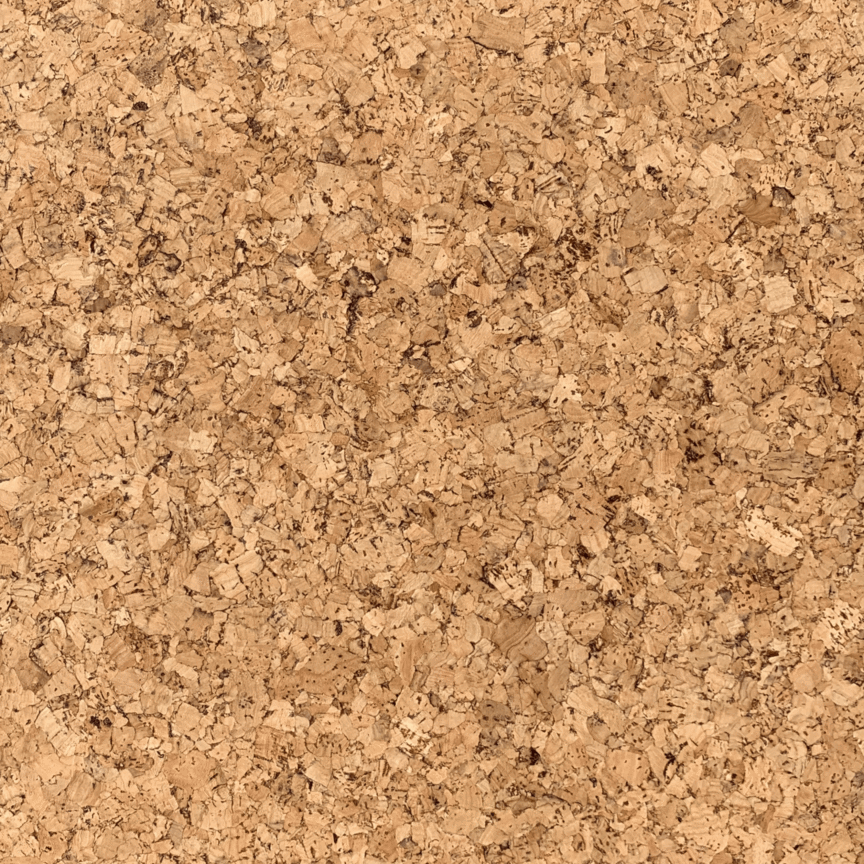 Close-up of Lisbon Cork wall tile featuring a traditional Cork pattern