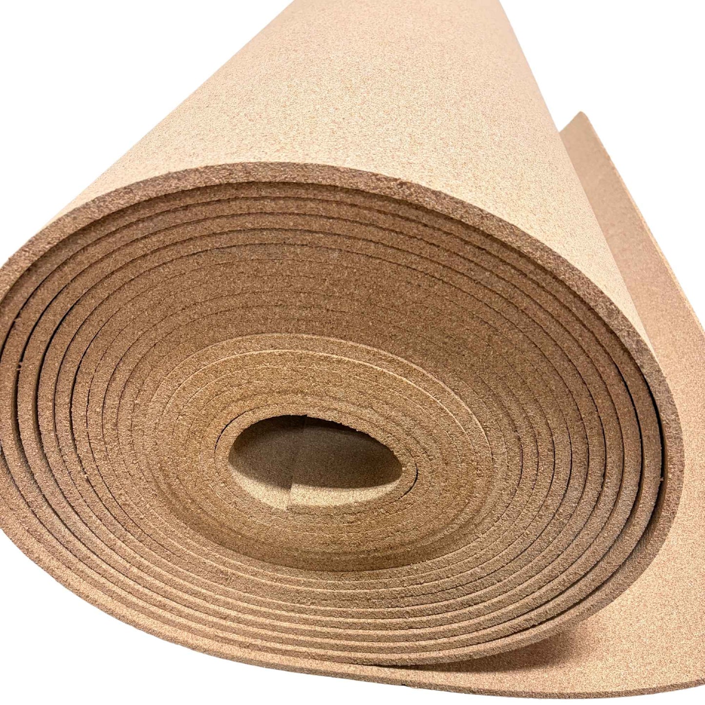 Extra thick roll of cork. The cork is 9.5mm thick and showed rolled up. 
