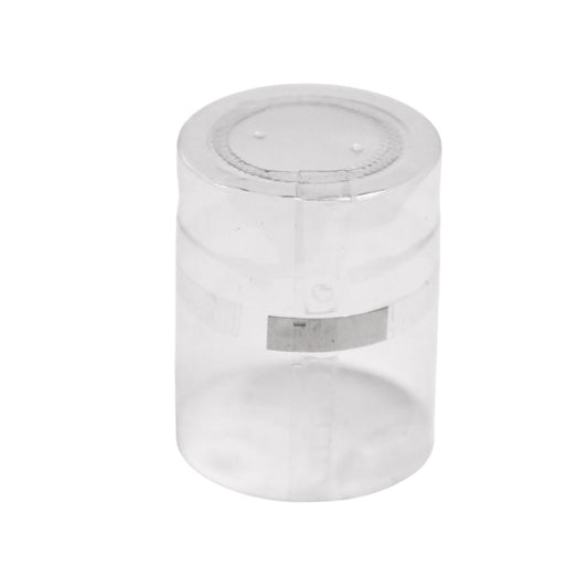 Limited Stock - Clear Preformed Shrink Caps | 32Bx40mm - Carton of 7,700