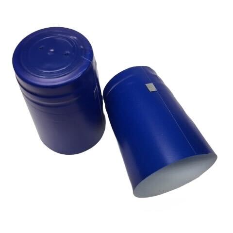 Limited Stock - Blue Preformed Shrink Caps | 30x52mm - Carton of 8400