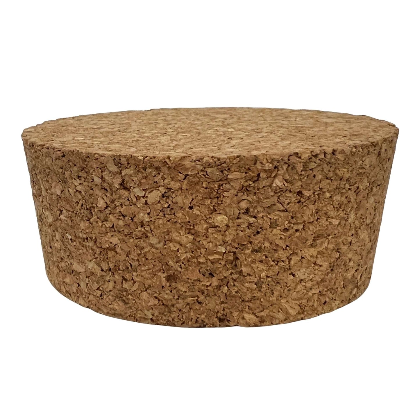Single agglomerate tapered cork stopper, size SL34