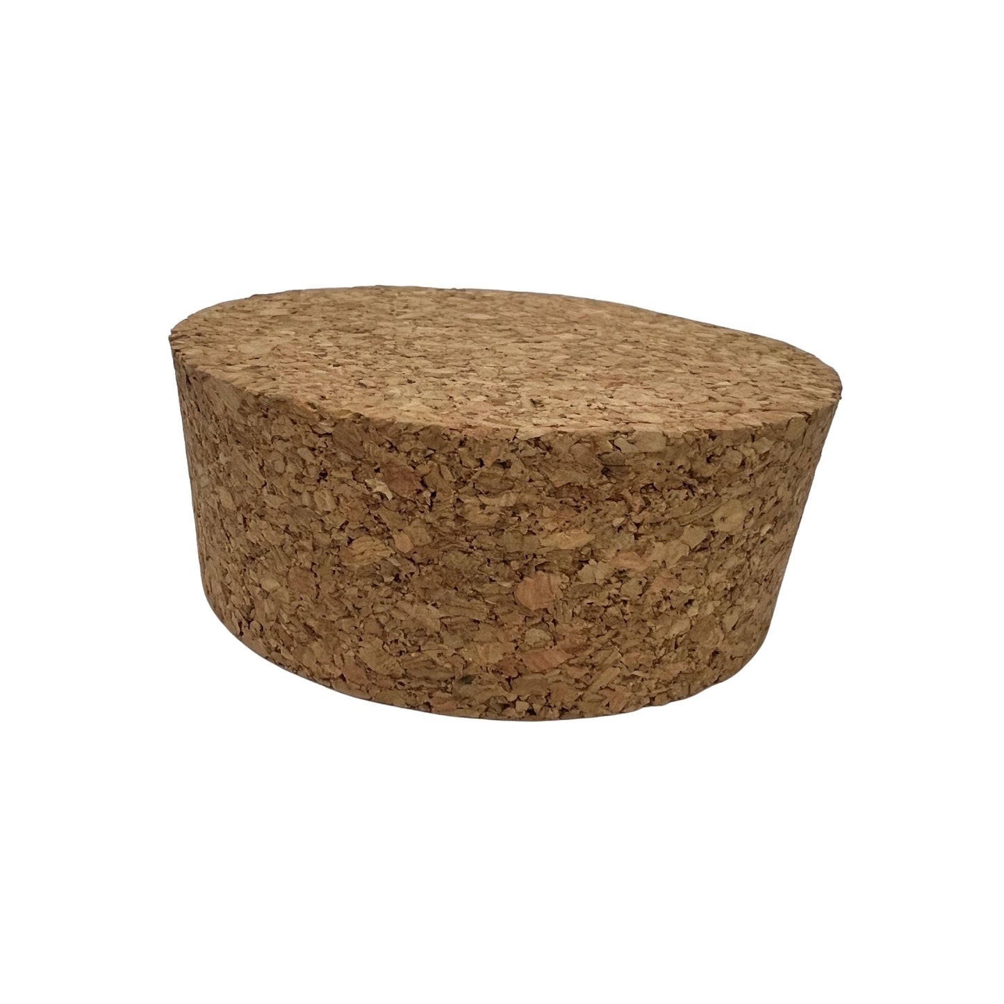 Single agglomerate tapered cork stopper, size SL36
