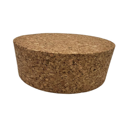 Single agglomerate tapered cork stopper, short length bung, size SL40